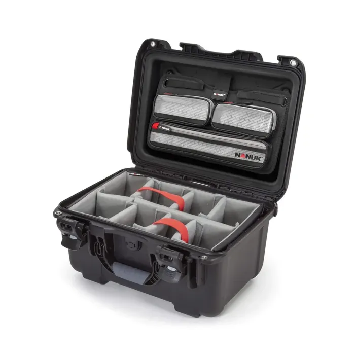 Photo de NANUK™ 918 - Valise de Protection Noir avec Séparateur et Organisateur Kit Photo