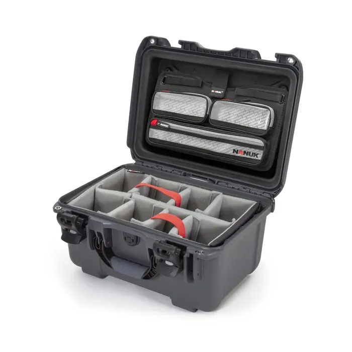 Photo de NANUK™ 918 - Valise de Protection Graphite avec Séparateur et Organisateur Kit Photo