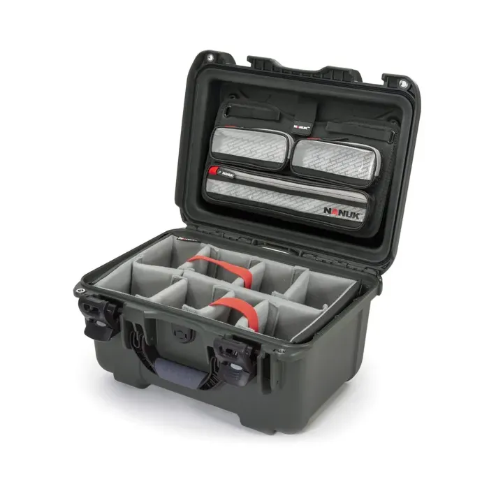 Photo de NANUK™ 918 - Valise de Protection Olive avec Séparateur et Organisateur Kit Photo