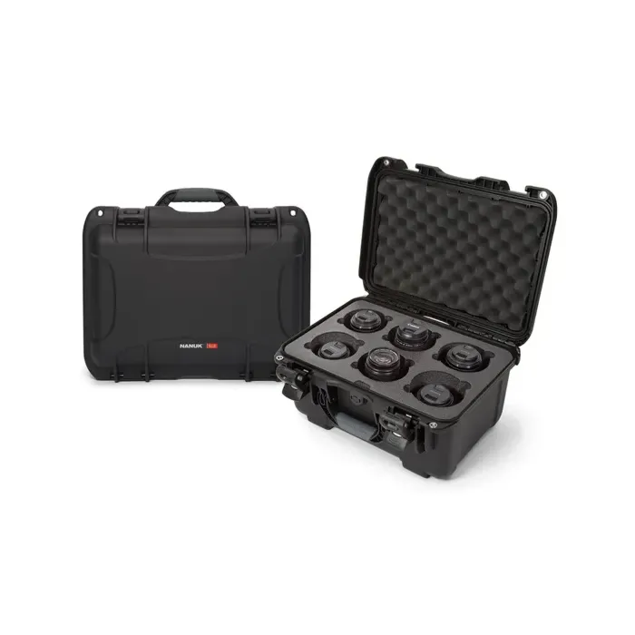 Photo de NANUK™ 918 - Valise de Protection Noir avec mousse pour 6 Objectis Photos