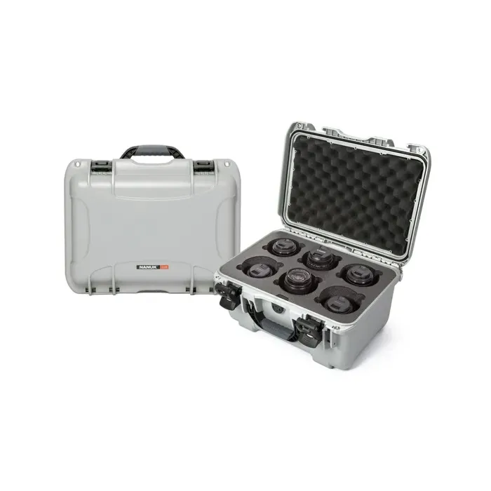 Photo de NANUK™ 918 - Valise de Protection Gris avec mousse pour 6 Objectis Photos