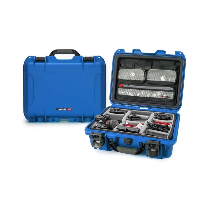 Photo de NANUK™ 920 - Valise de Protection Bleu avec Séparateur Kit Photo