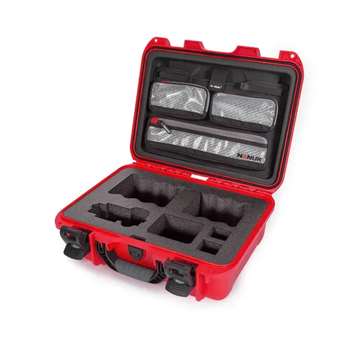 Photo de NANUK™ 920 - Valise de Protection Rouge avec Séparateur et Organisateur pour Sony A7