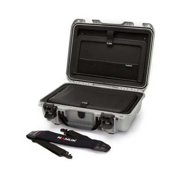 Photo de NANUK™ 923 - Valise de Protection Gris pour Ordinateur Portable avec Sangle