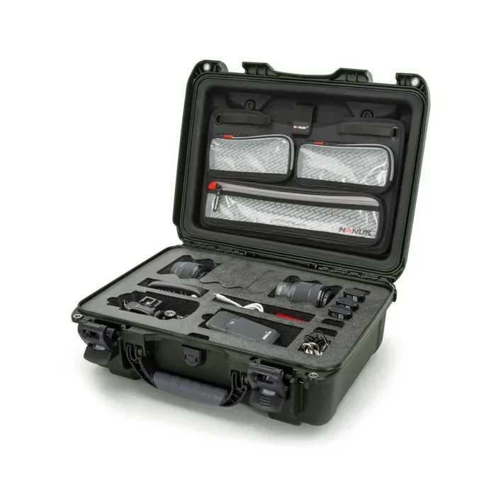 Photo de NANUK™ 925 - Valise de Protection Olive avec Séparateur et Organisateur pour Appareil Photo Reflex Numérique