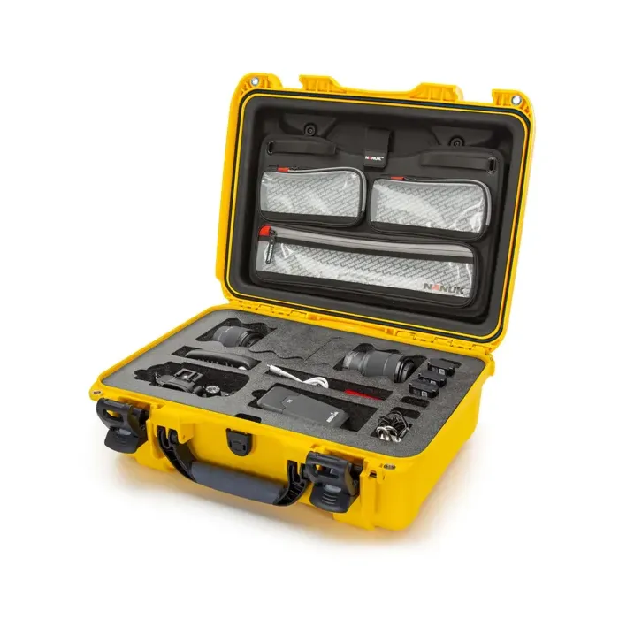 Photo de NANUK™ 925 - Valise de Protection Jaune avec Séparateur et Organisateur pour Appareil Photo Reflex Numérique