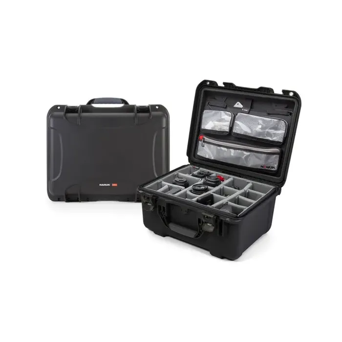 Photo de NANUK™ 933 - Valise de Protection Noir avec Séparateur et Organisateur Kit Photo