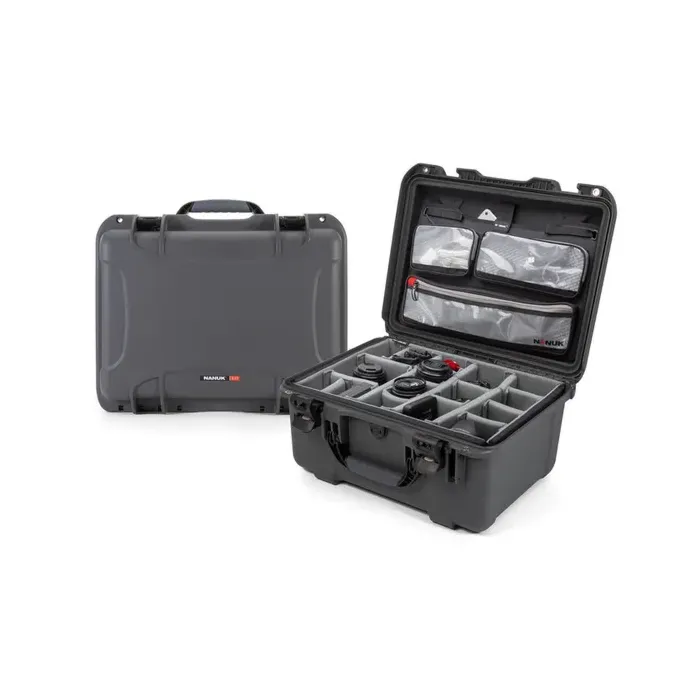 Photo de NANUK™ 933 - Valise de Protection Graphite avec Séparateur et Organisateur Kit Photo