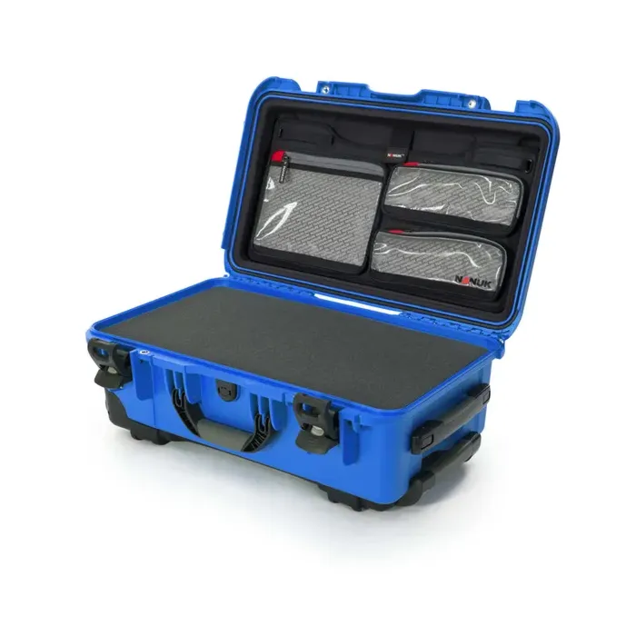 Photo de NANUK™ 935 - Valise de Protection Bleu avec Mousse et Organisateur
