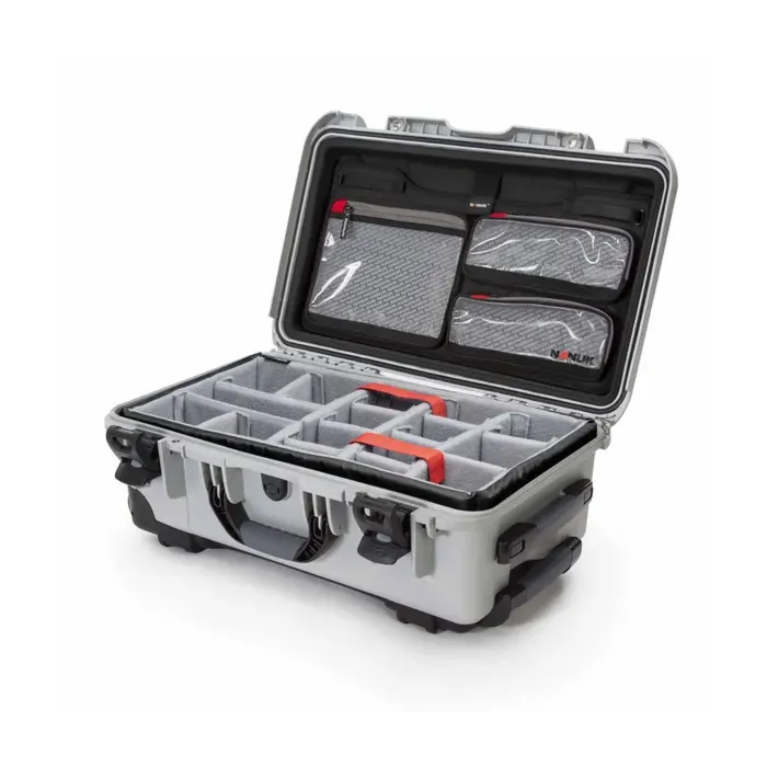 Photo de NANUK™ 935 - Valise de Protection Gris avec Séparateur et Organisateur Kit Photo