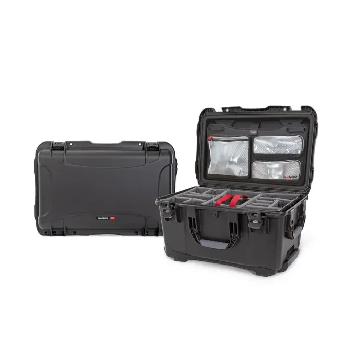 Photo de NANUK™ 938 - Valise de Protection Noir avec Séparateur et Organisateur Kit Photo