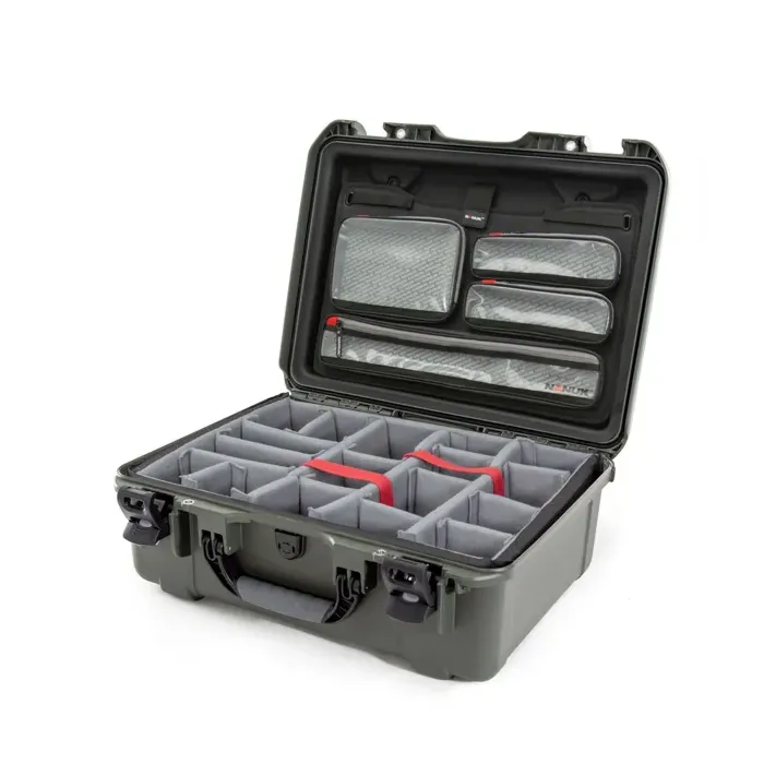 Photo de NANUK™ 940 - Valise de Protection Olive avec Séparateur et Organisateur Kit Photo