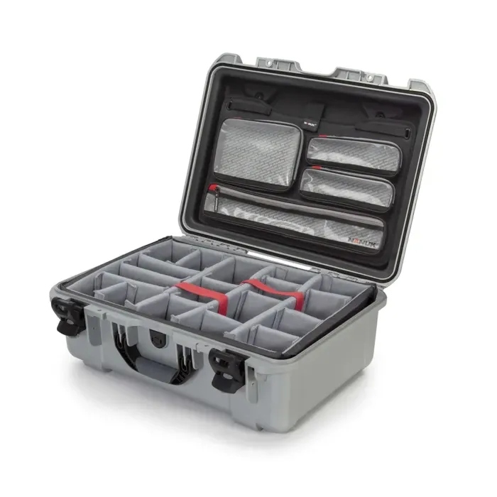 Photo de NANUK™ 940 - Valise de Protection Gris avec Séparateur et Organisateur Kit Photo