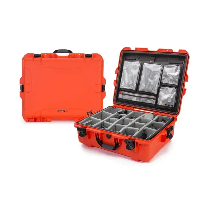 Photo de NANUK™ 945 - Valise de Protection Gris avec Séparateur et Organisateur Kit Photo
