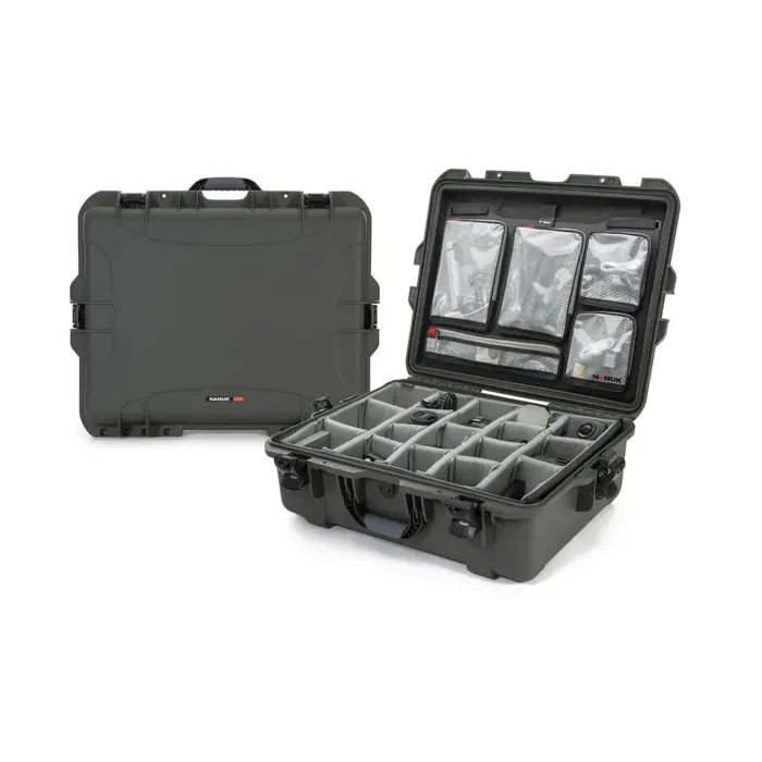 Photo de NANUK™ 945 - Valise de Protection Jaune avec Séparateur et Organisateur Kit Photo