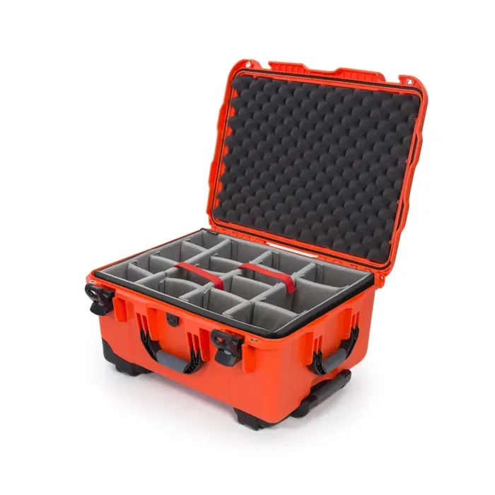 Photo de NANUK™ 950 - Valise de Protection Orange avec Séparateur