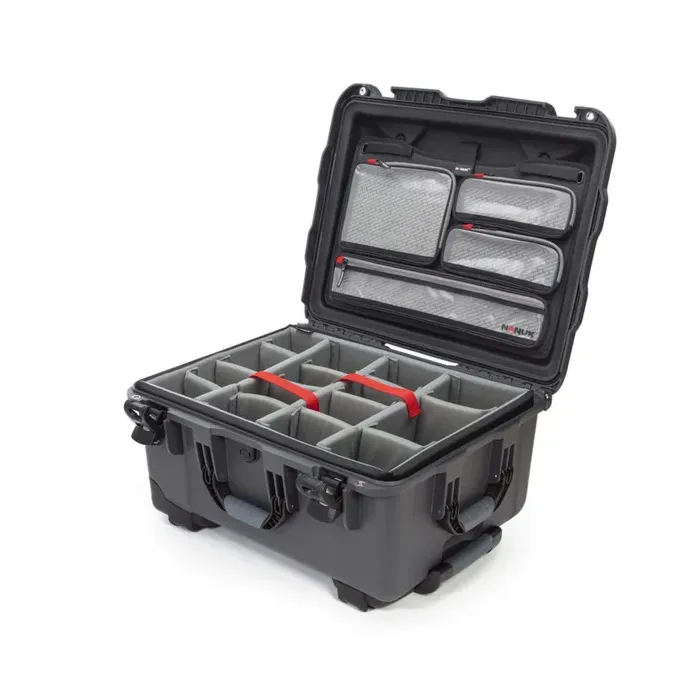Photo de NANUK™ 950 - Valise de Protection Graphite avec Séparateur et Organisateur Kit Photo