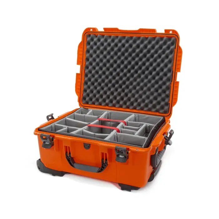 Photo de NANUK™ 955 - Valise de Protection Orange avec Séparateur