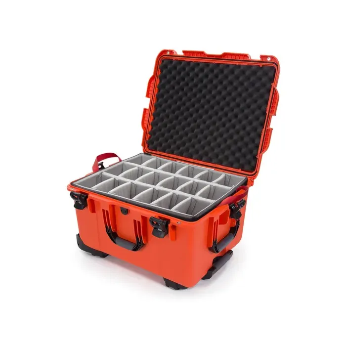 Photo de NANUK™ 960 - Valise de Protection Orange avec Séparateur