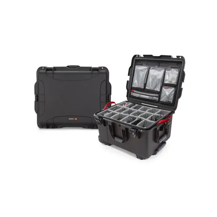Photo de NANUK™ 960 - Valise de Protection Noire avec Séparateur et Organisateur Kit Photo