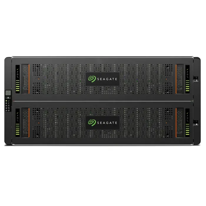 Baie de stockage Seagate CORVAULT 5U-84 – Vue de face – 84 baies SFF