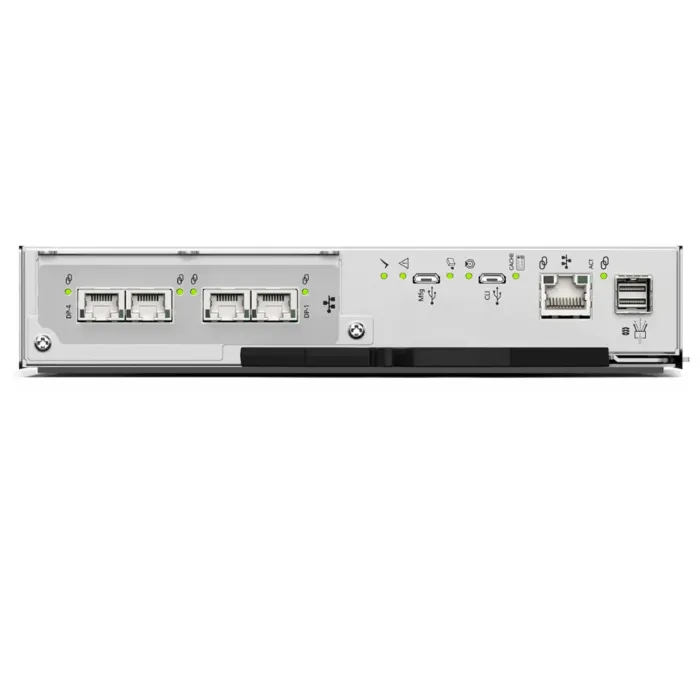 Ports 10GBASE-T Ethernet auto-négociés à 1 Gb/s sur les deux contrôleurs du Seagate 5U84 Ports 10GBASE-T Ethernet auto-négociés à 1 Gb/s sur les deux contrôleurs du Seagate 5U84