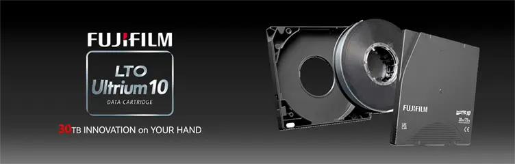 Illustration d’une cartouche LTO, soulignant pourquoi la bande magnétique reste essentielle en 2025 pour le stockage.