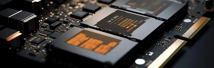 Comparatif visuel entre SSD SATA, SAS et NVMe montrant les différences de performances et de connexion pour un usage en salle informatique