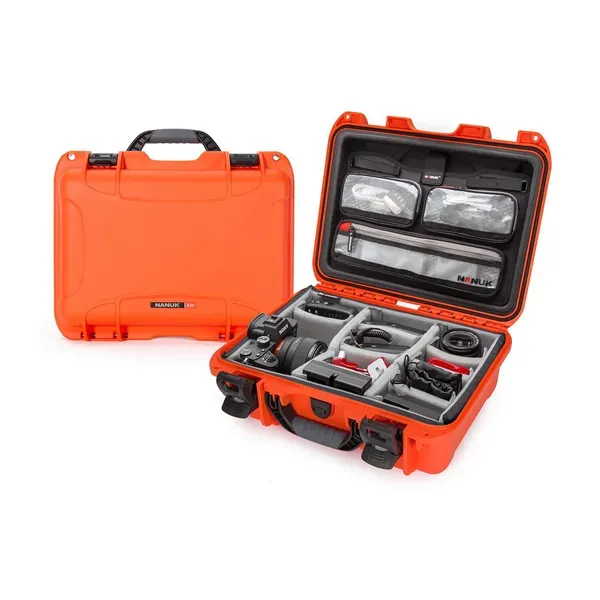 Nanuk 920 orange séparateurs kit photo