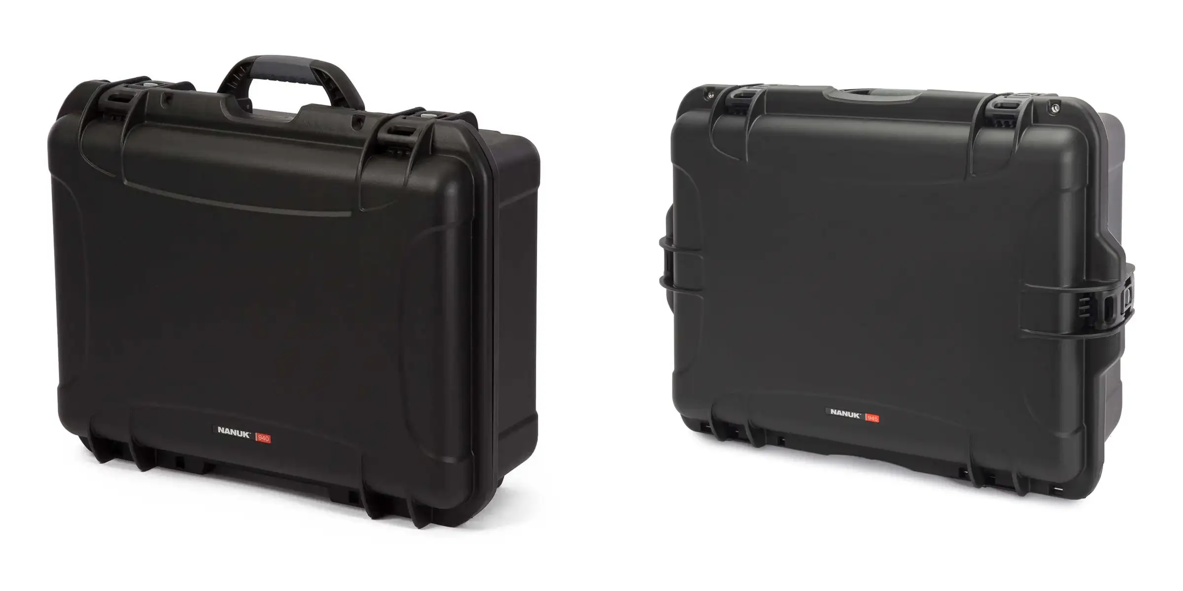 Valises de protection NANUK 940 et NANUK 945 vue de 3/4