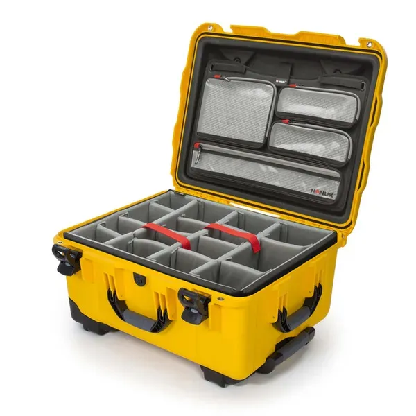 Nanuk 950 jaune séparateurs kit photo