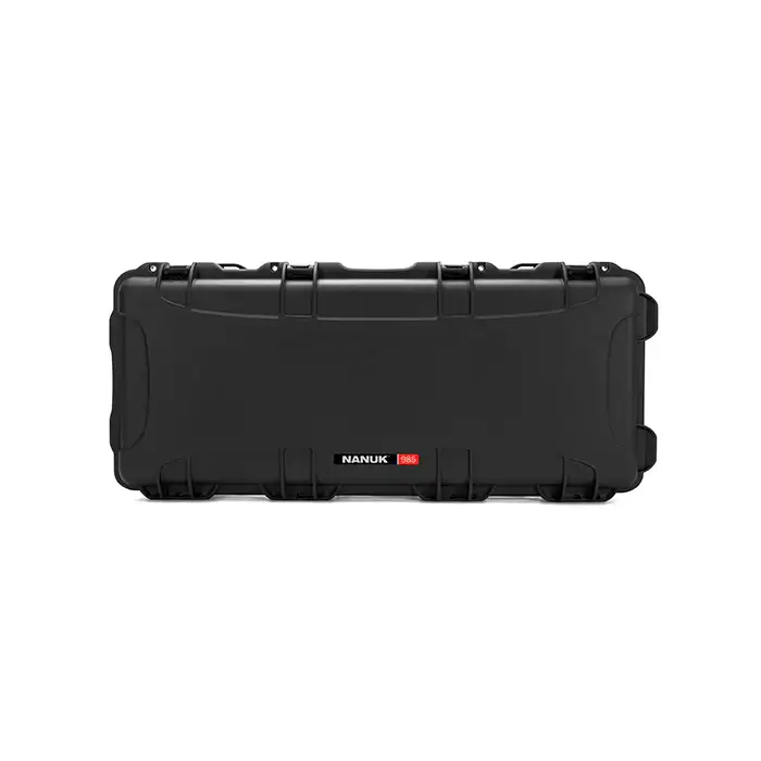 Valise de protection NANUK 985 longue vue de face fermée